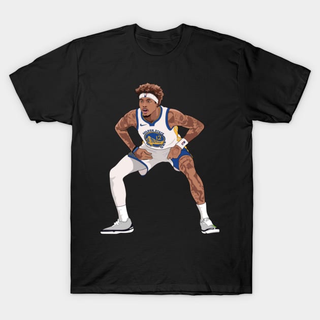 Kelly Oubre Jr - Golden State Warriors T-Shirt by IveyEricssonArt